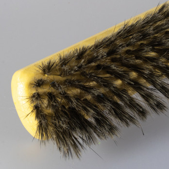 Cabeza de escoba de seda gris - 38 cm