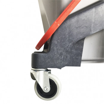 Carro de lavado compacto con prensa - 2 cubos de 16 L + 1 cubo de 5 L