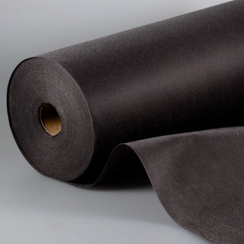 Mantel negro spunbond en rollo 1,20 x 50 m