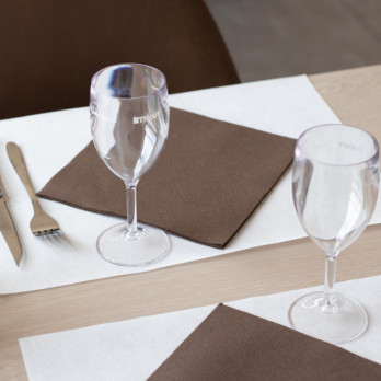 Mantel individual spunbond  blanco 30 x 40 cm