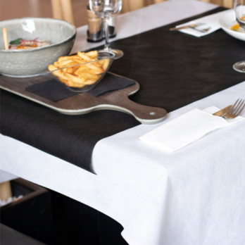 Mantel blanco de tela suave en rollo 1,20 x 25 m