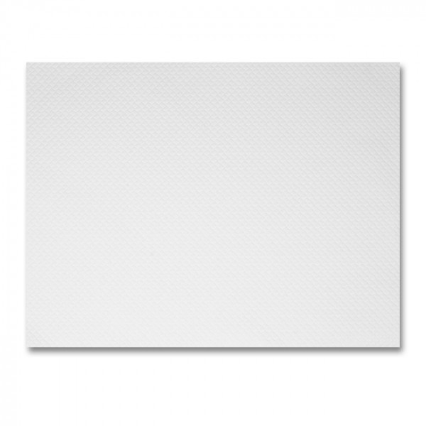 Mantel individual de papel gofrado blanco 30 x 40 cm