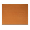 Mantel individual de papel gofrado naranja 30 x 40 cm