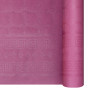 Mantel de papel damasco fucsia en rollo 1,18 x 25 m