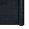 Mantel de papel damasco negro en rollo 1,18 x 25 m