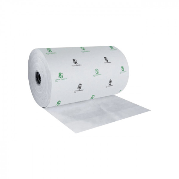 Papel termosellable personalizado en rollos blancos de 6 kg y 35 cm de ancho - Impresión en hasta 4 colores
