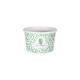Tarrina de helado de cartón personalizada de 4 oz - Impresión en hasta 4 colores
