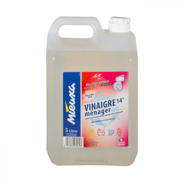 Vinagre doméstico cristalino 14° 5 L