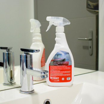 Detergente desincrustante desinfectante virucide spray sanitario 750 mL