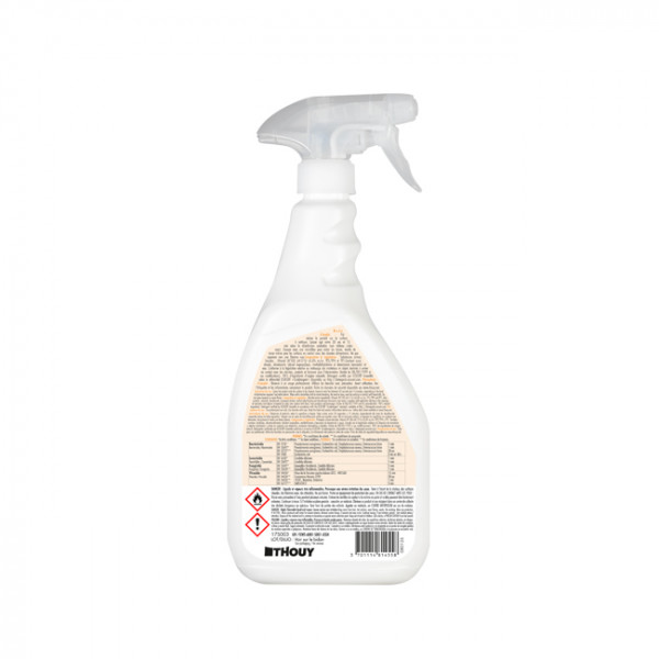 Spray desinfectante 750 ml para superficies alimentarias