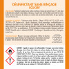 Ecocert 17S003 Thouy detergente desinfectante sin aclarado instrucciones de uso
