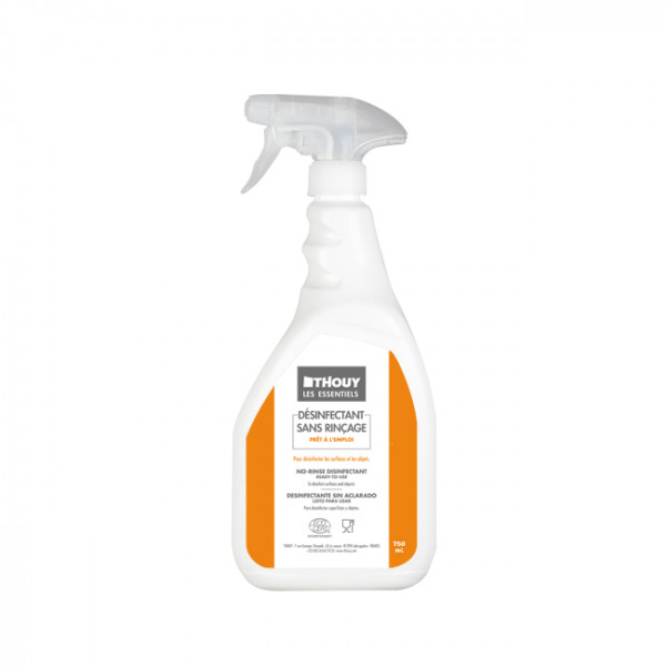 Detergente desinfectante sin aclarado Ecocert 750 ml - PAE - LES ESSENTIELS
