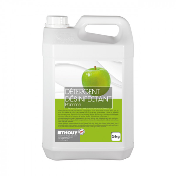 Detergente desinfectante virucida manzana 5 L - Thouy