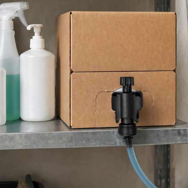 Conector de grifo Bag-in-box para unidad de dilución