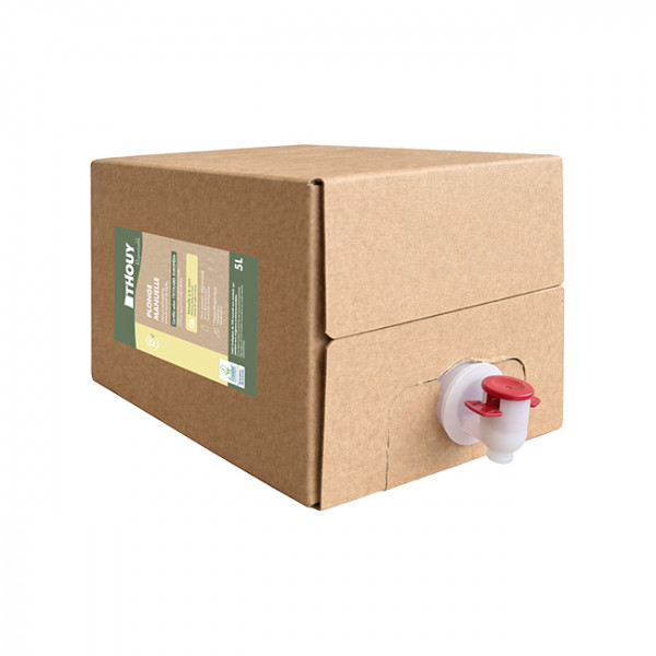 Desatascador manual con etiqueta ecológica bolsa en caja 5 L