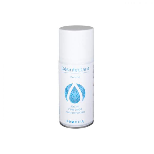 Aerosol desinfectante virucida bactericida monodosis Mint 150 ml