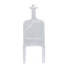 Llave de horquilla para dispensador automático de toallas de papel en rollo