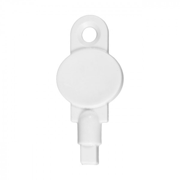 Llave para dispensador de papel higiénico en rollo, hoja a hoja