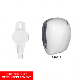 Llave para dispensador de papel higiénico en rollos