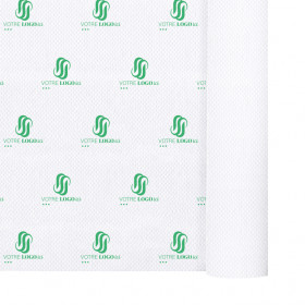 Mantel de papel personalizado con logotipo