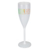 Copas de champán reutilizables de 16 cL personalizadas - Impresión digital sin límite de colores