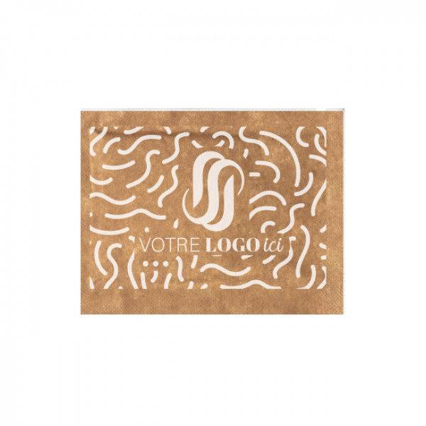 Toallita refrescante personalizada 6 x 8 cm - Impresión hasta 3 colores