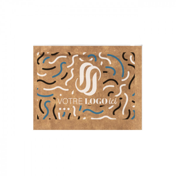 Toallita refrescante personalizada 6 x 8 cm - Impresión hasta 3 colores