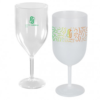 Copas de vino reutilizables personalizadas