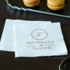 Servilletas de papel personalizadas para catering