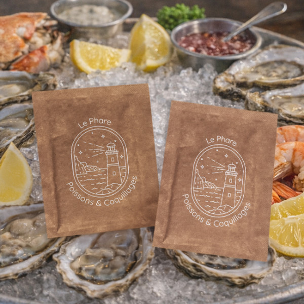 Plato de marisco con cuenco personalizado