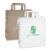Bolsas de papel personalizadas con asas planas