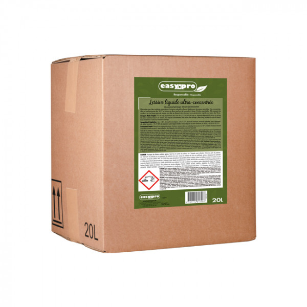 Detergente líquido natural ultraconcentrado bolsa en caja 20 L