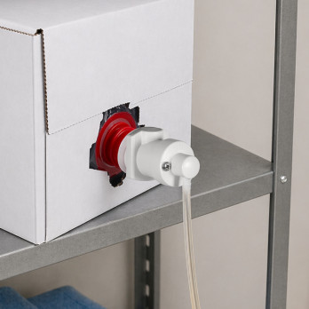 QCV Conector bag-in-box Ø 6 mm para unidad central de desinfección/dilución