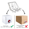 Soporte metálico Bag-in-box 13D006 Thouy