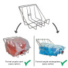 Bolsillo metálico para soporte Bag-in-box 13D006 Thouy