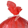 Bolsa de basura para ropa contaminada con cordón