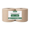 Bobina industrial de 2 capas - Guata reciclada color habano - 175 m