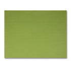 Mantel individual de papel gofrado verde anís 30 x 40 cm