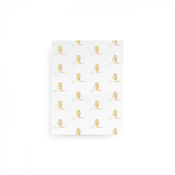 Papel creaseproof blanco personalizado pequeño 33,5 x 25 cm - Impresión digital sin límite de colores