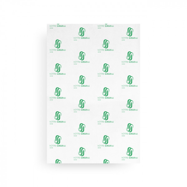 Papel sulfurizado personalizado mediano 38 x 31 cm - Impresión hasta en 3 colores