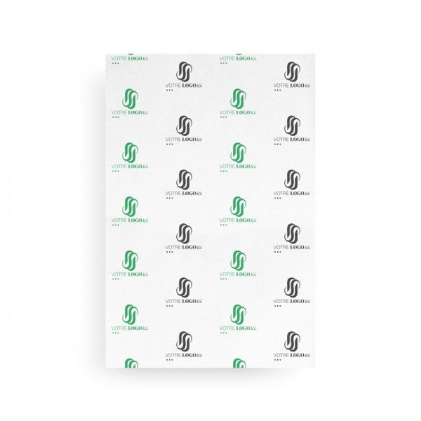 Papel sulfurizado personalizado mediano 38 x 31 cm - Impresión hasta en 3 colores