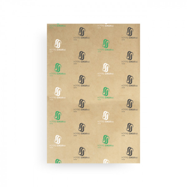 Papel sulfurizado personalizado mediano 38 x 31 cm - Impresión hasta en 3 colores