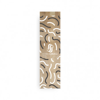 Bolsa de papel personalizada tradition x 1 9 + 5 x 34 cm - Impresión en hasta 3 colores