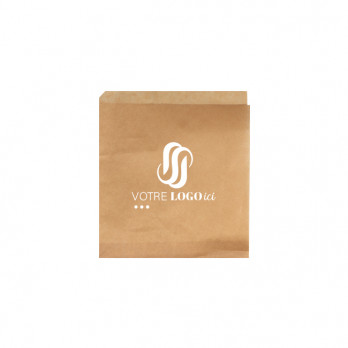 Bolsa de pan bagnat personalizada en papel 16 x 16,5 cm - Impresión hasta en 2 colores