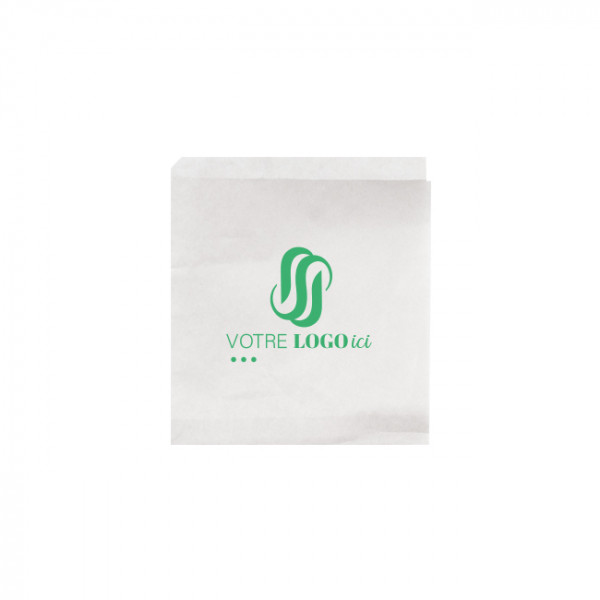 Bolsa de pan bagnat personalizada en papel 16 x 16,5 cm - Impresión hasta en 2 colores