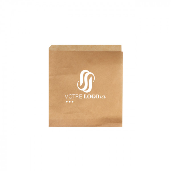 Bolsa de pan bagnat personalizada en papel 16 x 16,5 cm - Impresión hasta en 2 colores