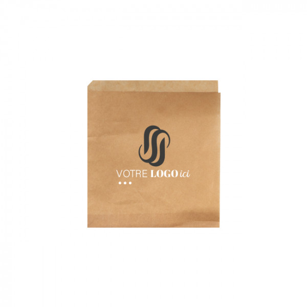 Bolsa de pan bagnat personalizada en papel 16 x 16,5 cm - Impresión hasta en 2 colores