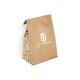 Bolsa SOS personalizada en papel kraft 22 + 10 x 35 cm - Impresión hasta 3 colores