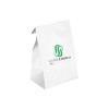 Bolsa SOS personalizada en papel blanco 22 + 10 x 35 cm - Impresión en hasta 3 colores