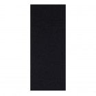Servilleta de tela suave negra, pliegue canguro 32 x 40